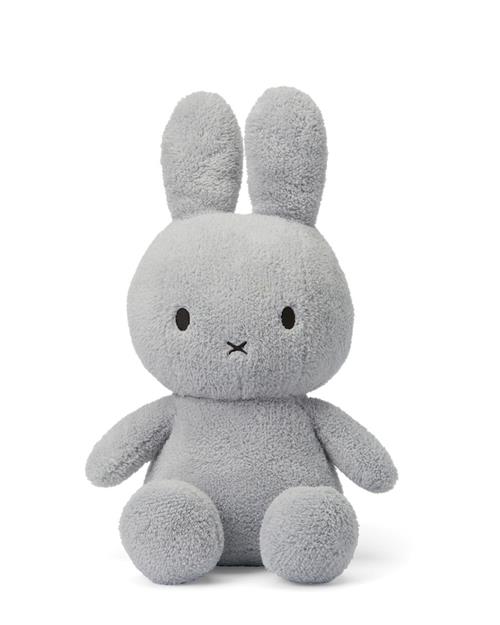 Bon Ton Toys Miffy Terry Blødt Legetøj 33 Cm Light Grey  Light Grey 33 cm  Grå  33 cm  Drenge, Piger