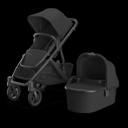UPPAbaby Vista V3 Kombivogn Jake  Charcoal -OS  Sort  One Size From Newborn Drenge, Piger