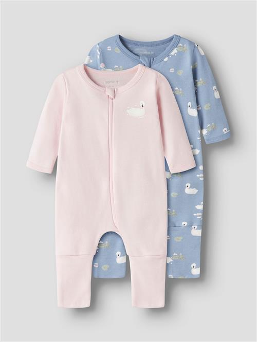 Name It Swan 2-pak Pyjamas Endless Sky  Endless Sky 62 cm  Blå  62 cm  Piger