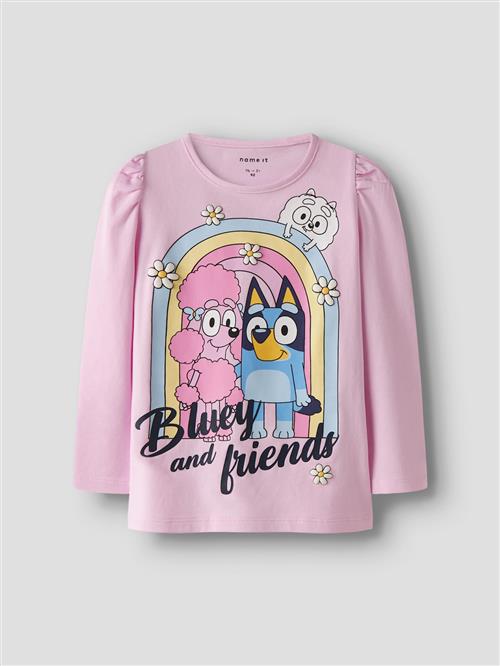 Name It Bluey Top Med Lange Ærmer Pirouette  Pirouette 110 cm  Lyserød  110 cm  Piger