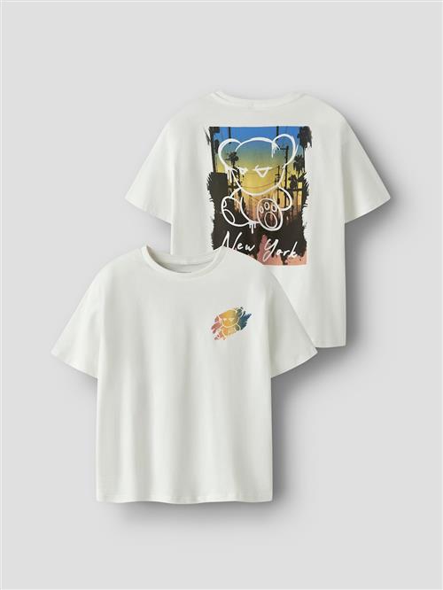 Name It Byne T-shirt Cloud Dancer  Cloud Dancer 116 cm  Marineblå  116 cm  Drenge