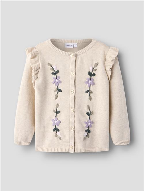Name It Duniaja Cardigan Peyote Melange Peyote Melange 98 cm  Creme  98 cm  Piger