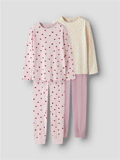 Name It 2-pak Pyjamas Ballerina  Ballerina 122/128 cm  Lyserød  122/128 cm  Piger