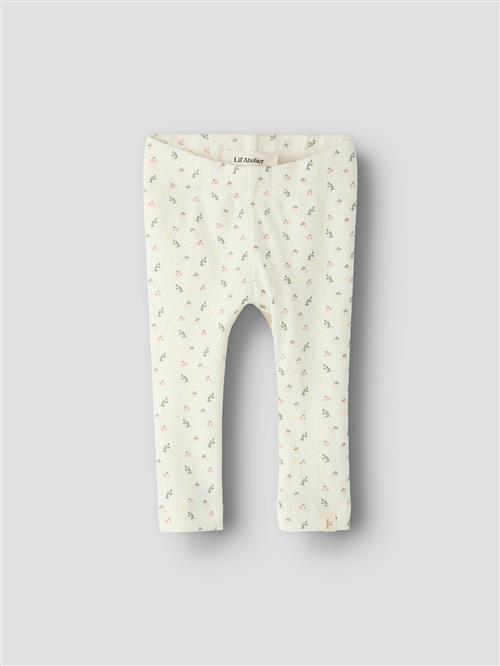 Lil’ Atelier Leggings Coconut Milk  Coconut Milk 68 cm  Hvid  68 cm  Piger