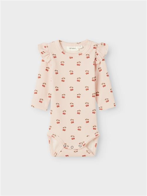 Lil’ Atelier Bodysuit Silver Peony  Silver Peony 74 cm  Lyserød  74 cm  Piger