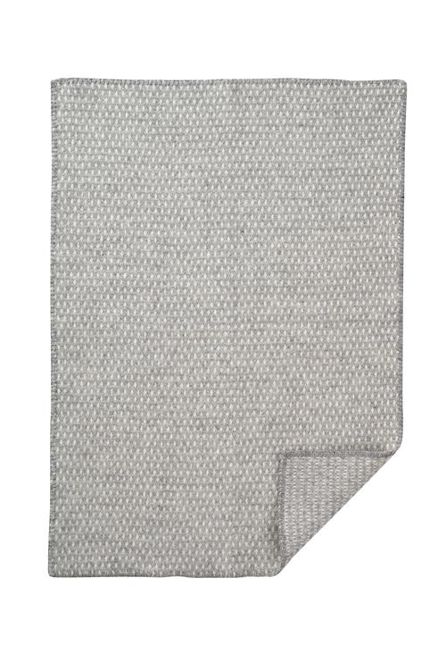 Klippan Yllefabrik Knut Lambswool Baby Blanket Grey Grey One Size Wool Grå  One Size  Drenge, Piger