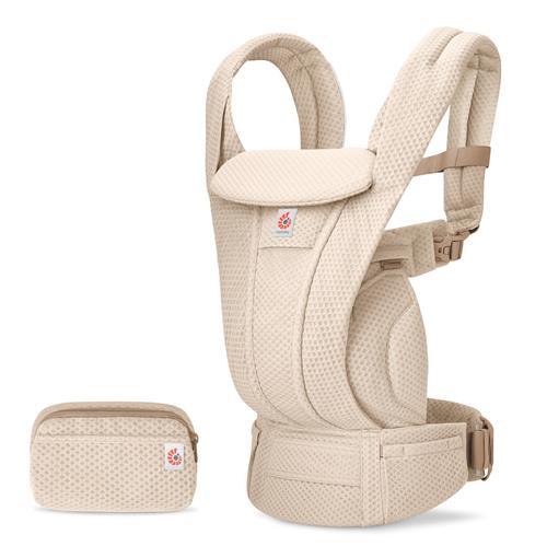 Ergobaby Omni Deluxe Mesh Bæresele Natural Beige  Natural Beige One Size  Beige  One Size 0-48 Months Drenge, Piger
