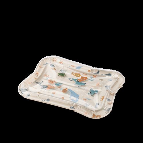 Liewood Elina Oppustelig Aktivitetsmåtte Sea Creature Sandy  Sea Creature Sandy One Size  Creme  One Size  Drenge, Piger