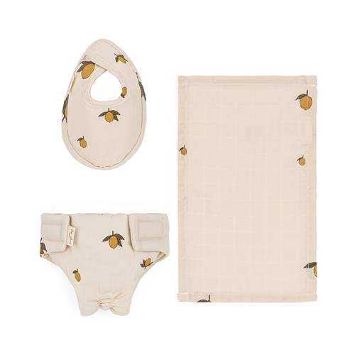 Konges Sløjd Dukkebørnehave-sæt Lemon  Lemon One Size  Creme  One Size 3+ Years Piger