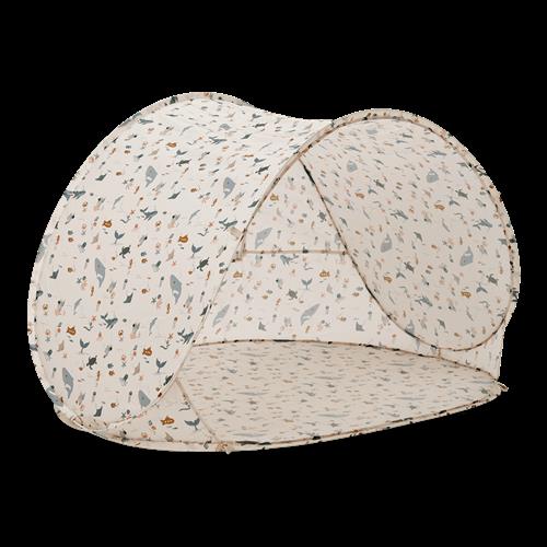 Liewood Cassie Pop Up-telt Sea Creature Sandy  Sea Creature Sandy One Size  Beige  One Size  Drenge, Piger