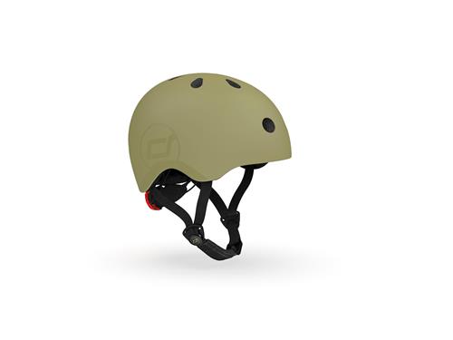 Scoot & Ride Hjelm S Olive  Olive-51-55 cm  Grøn  51/55 cm  Drenge, Piger