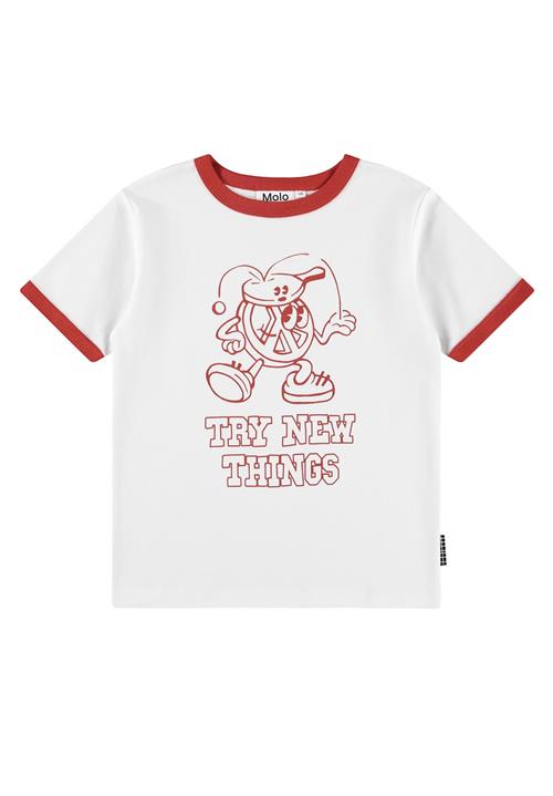 Molo GOTS Ronin T-shirt Daylight White  Daylight White 110 cm  Hvid  110 cm  Drenge