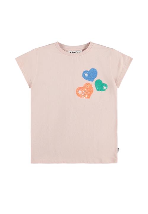 Molo GOTS Ranva T-shirt Petal Blush  Petal Blush 98 cm  Lyserød  98 cm  Piger
