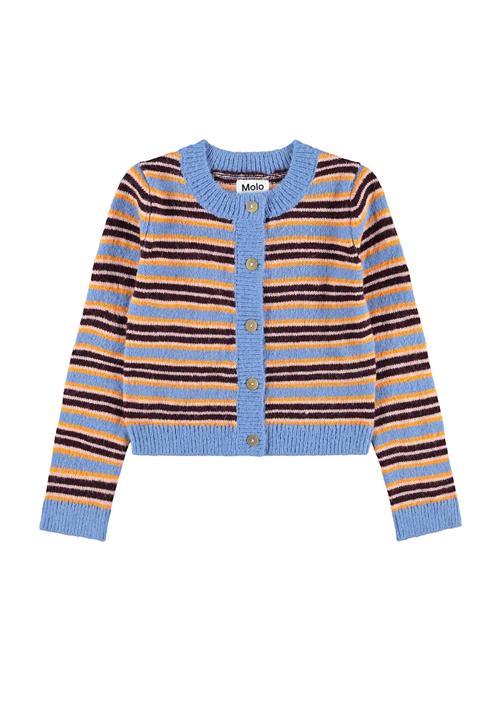 Molo Geraldine Cardigan Sky Stripe  Sky Stripe 158/164 cm  Blå  158/164 cm  Piger
