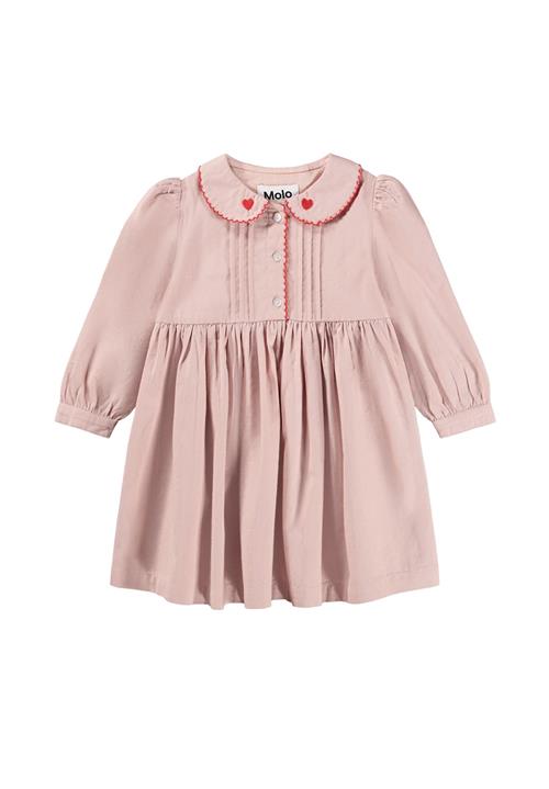 Molo GOTS Charlette Kjole Petal Blush  Petal Blush 98 cm  Lyserød  98 cm  Piger