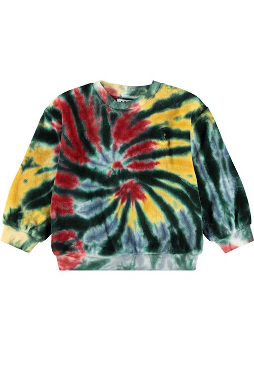 Molo GOTS Dear Sweatshirt Swirl_ Baby  Swirl_ Baby 74 cm  Grøn  74 cm  Drenge, Piger