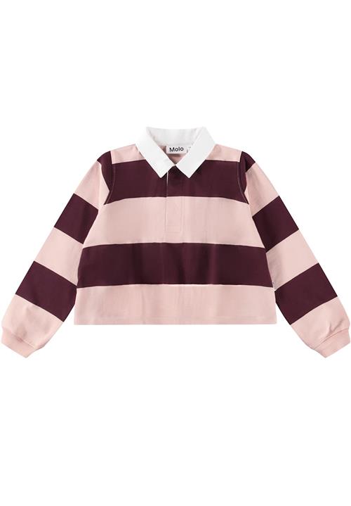 Molo GOTS Rozalia Poloshirt Berry Petal  Berry Petal 116 cm  Lyserød  116 cm  Piger