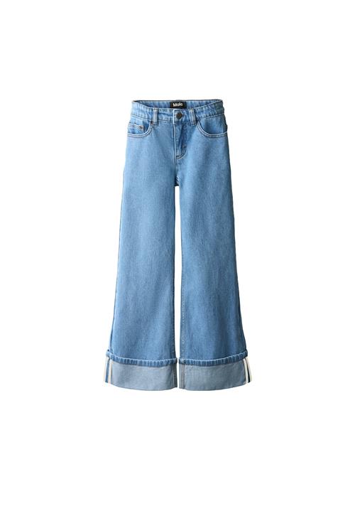 Molo Aleen Jeans Washed Blues  Washed Blues 164 cm  Blå  164 cm  Piger