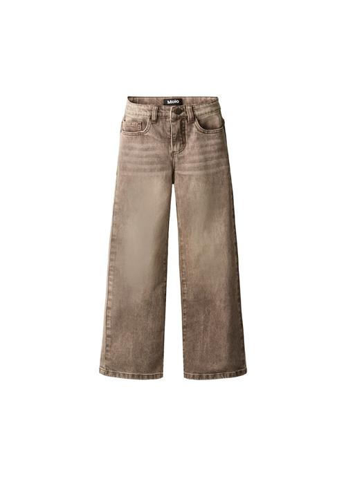 Molo Asta Jeans Washed Teak  Washed Teak 128 cm  Brun  128 cm  Piger