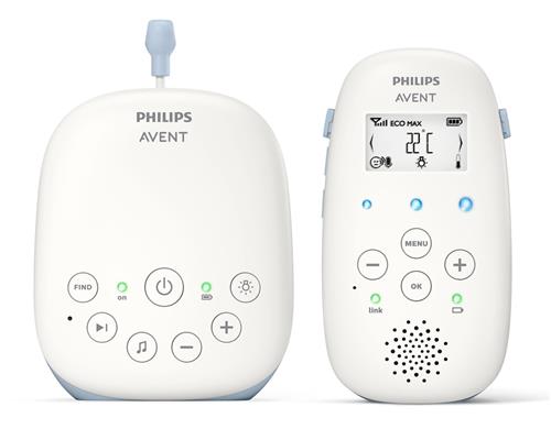 Philips Avent DECT Avanceret Babymonitor  White One Size  Hvid  One Size  Drenge, Piger