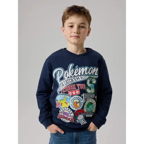 NAME IT Pokemon Hoodie Jim Navy Blazer