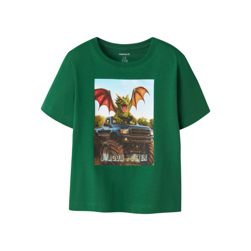 NAME IT T-shirt Voto Verdant Green