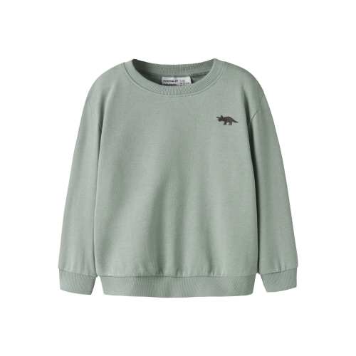 NAME IT Sweatshirt Vallen Green Milieu Dino
