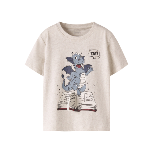 NAME IT T-shirt Kajus Peyote Melange