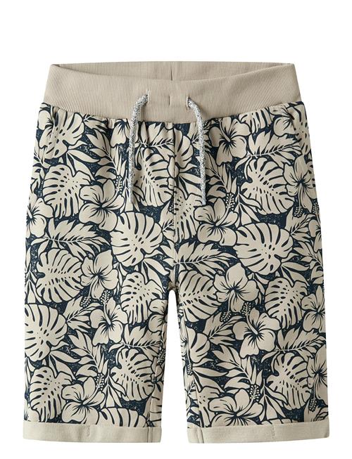 name it | Nkmvermo Aop Long Swe Shorts Unb | 140