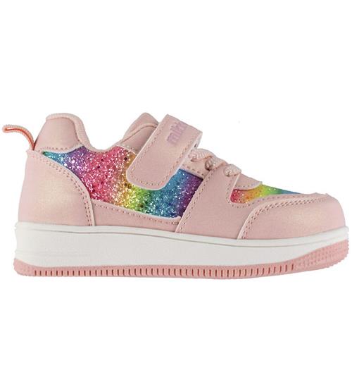 Mikk-Line Sko - Glitter - Adobe Rose