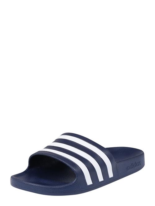 ADIDAS SPORTSWEAR Pantoletter 'Adilette Aqua'  mørkeblå / hvid