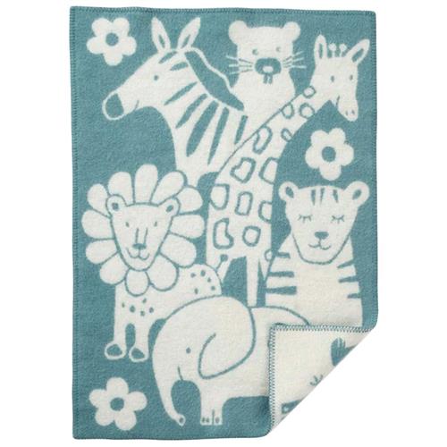 Klippan Yllefabrik Picnic  Blue  One Size Wool Blå  One Size  Drenge, Piger