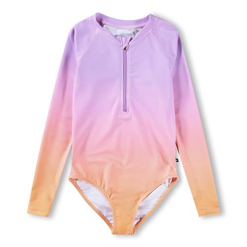 Molo Necky Badedragt Sunset Fade  Sunset Fade 134 cm  Lilla  134 cm  Piger