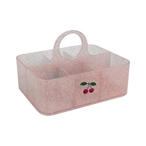 Konges Sløjd Opbevaringsboks Med Glitter Sparkling Blush  Sparkling Blush One Size  Blå  One Size  Drenge, Piger