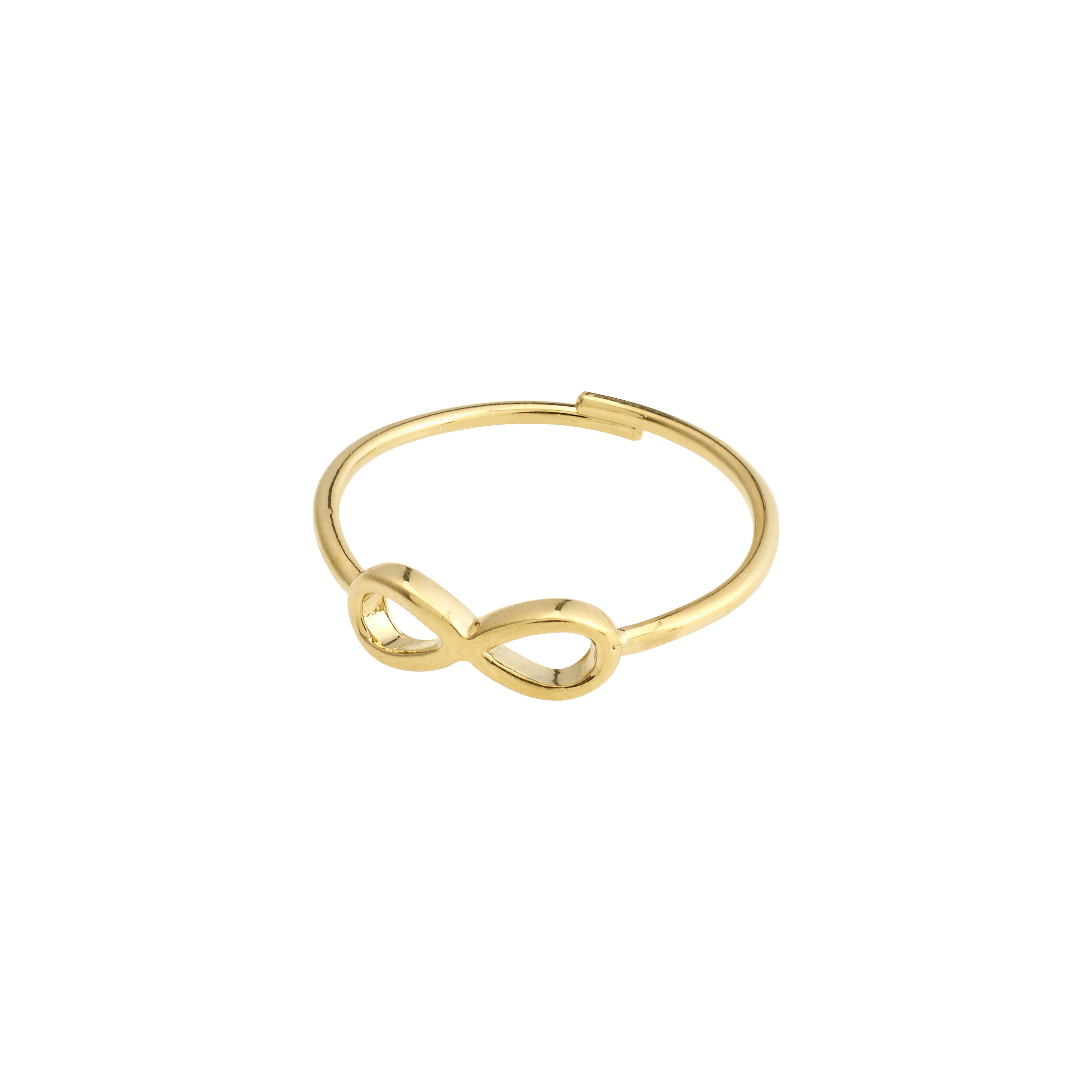 Pilgrim LULU eternity stack ring guldbelagt