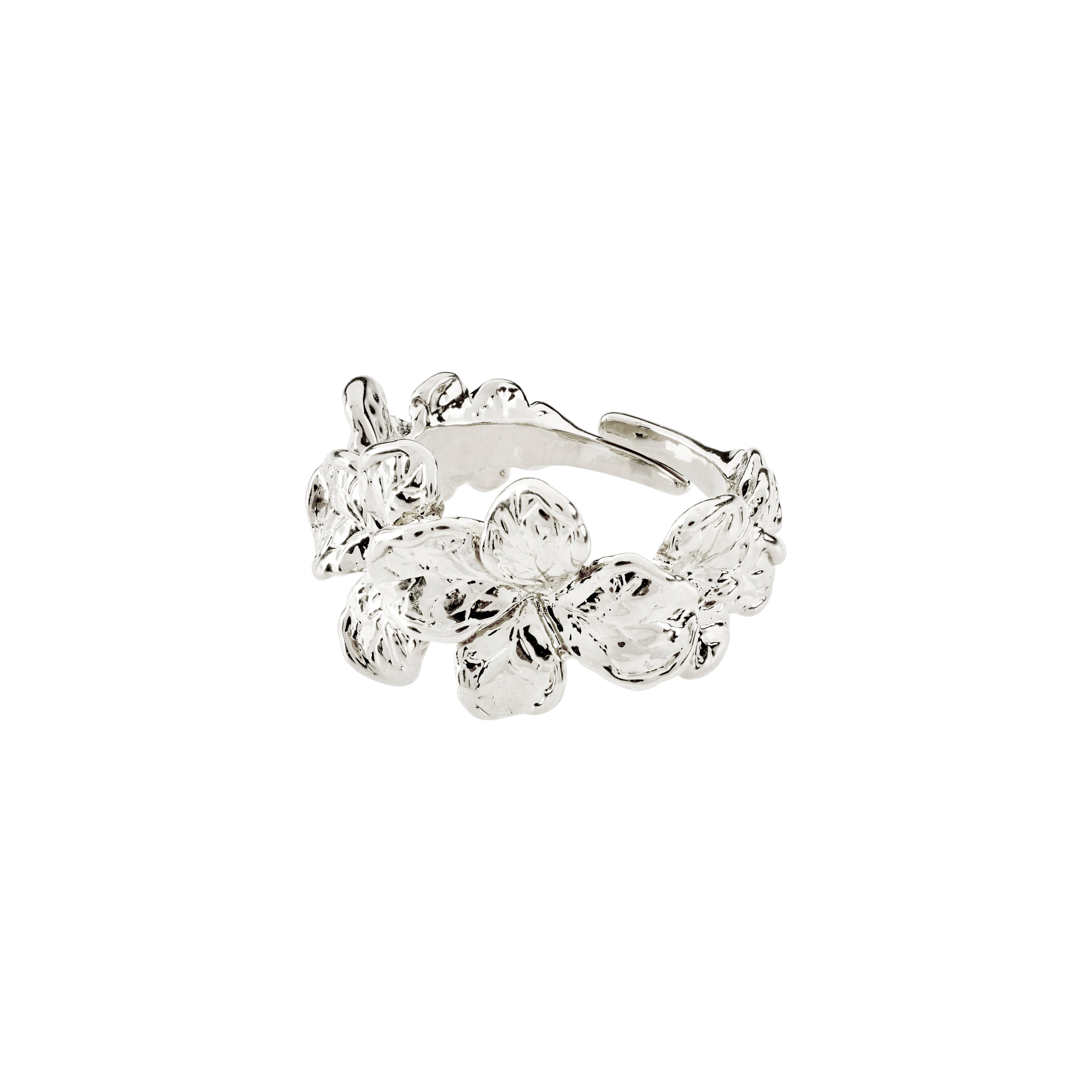 Pilgrim ECHO ring sølvbelagt