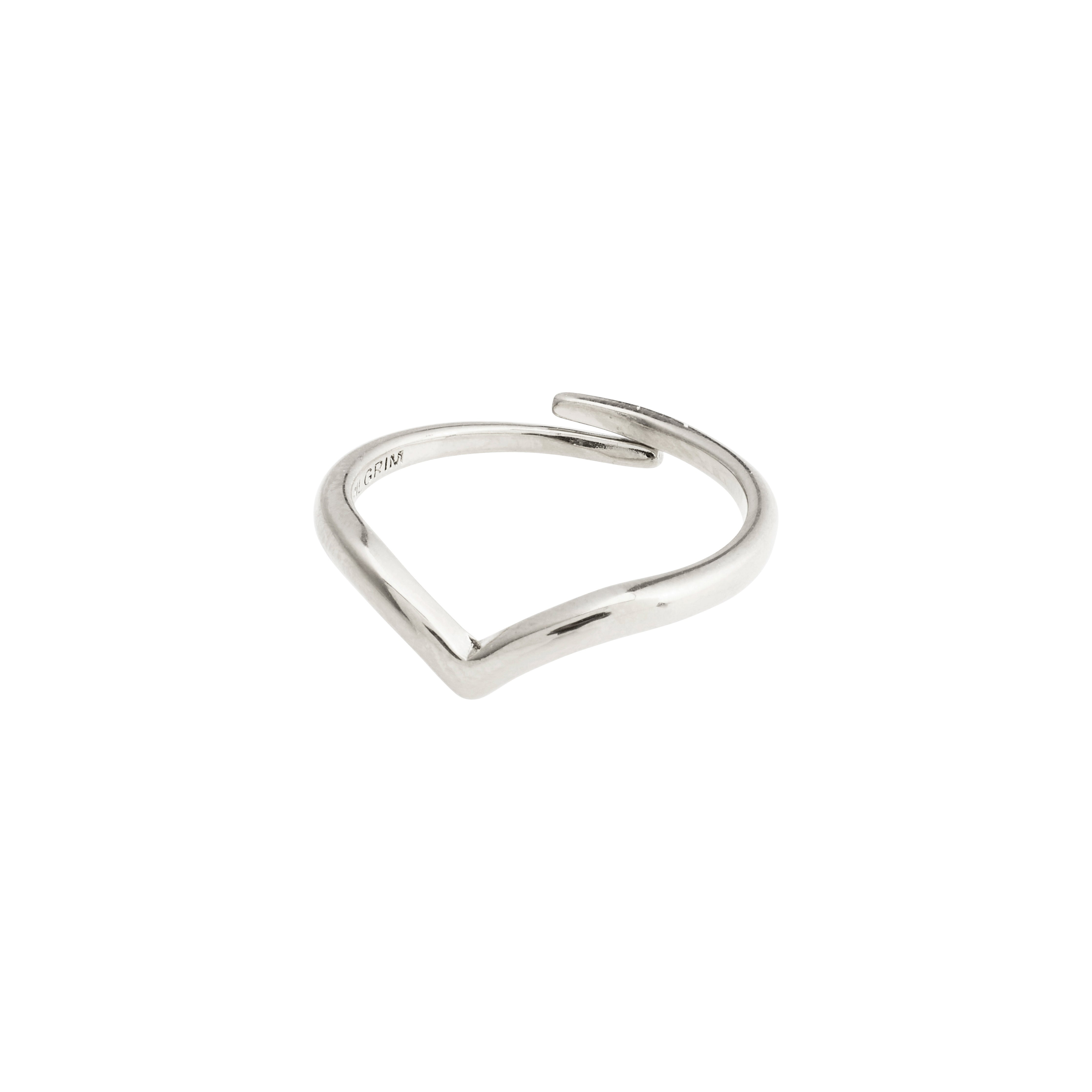Se Pilgrim LULU stack ring sølvbelagt hos Pilgrim