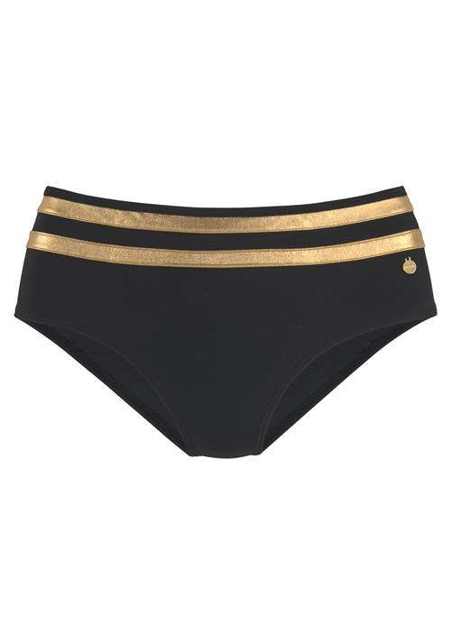 LASCANA Bikinitrusse 'Elodie'  guld / sort