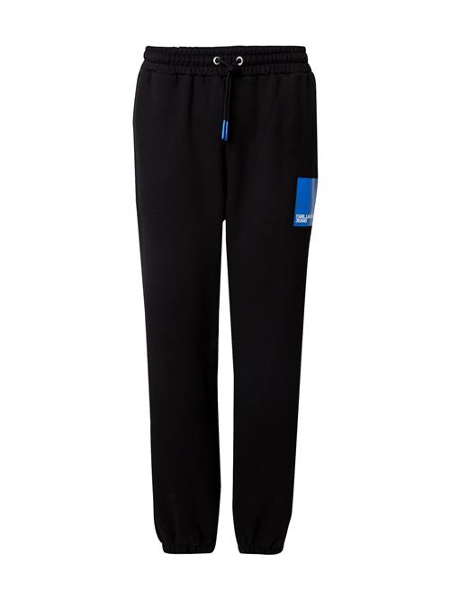 KARL LAGERFELD JEANS Bukser  blå / sort / hvid