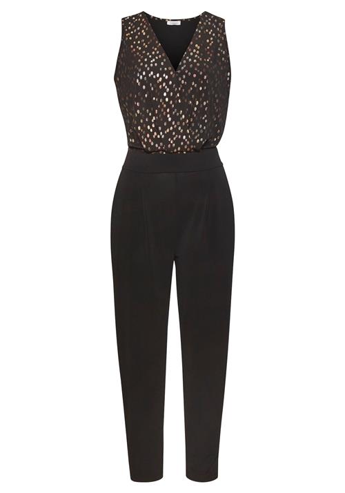 Se LASCANA Jumpsuit  guld / sort hos About You