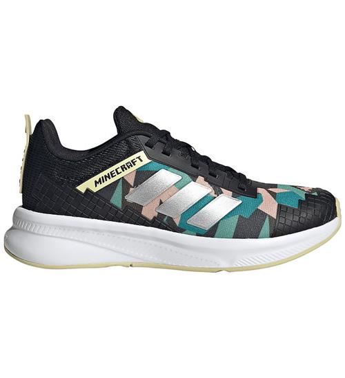 adidas Performance Sko - MINECRAFT FORTARUN - CBLACK/MSILVE/DUAY