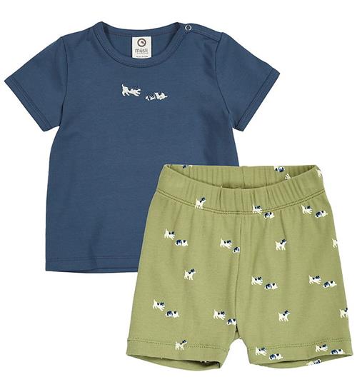 Müsli Shortssæt - T-shirt/Shorts - Bff - Spring/Navy/Tofu