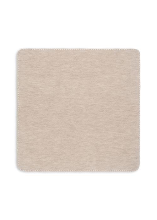 Fanga Fontana Erba Baby-tæppe Af Uldfleece Oatmeal Melange  Oat Melange One Size  Brun  One Size  unisex