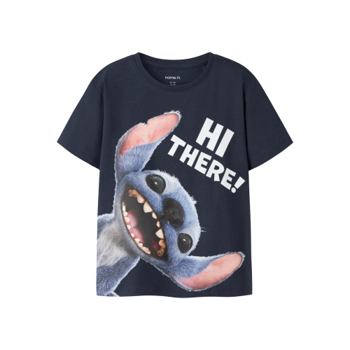 NAME IT Stitch T-shirt Jylle Navy Blazer