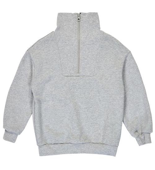 Jam Generation Sweatshirt - Half Zip - Pale Greymari