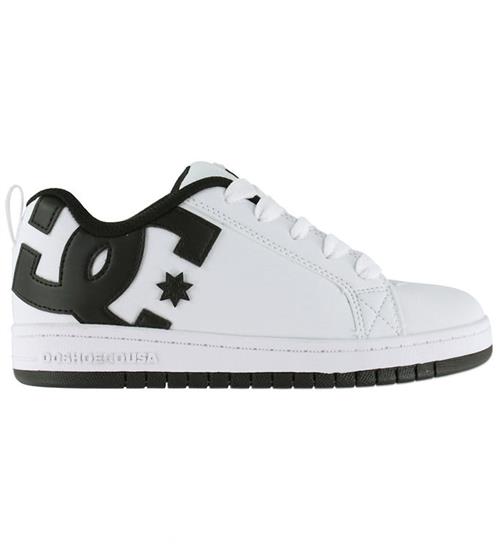 DC Shoes Sko - COURT GRAFFIK - Hvid/Sort