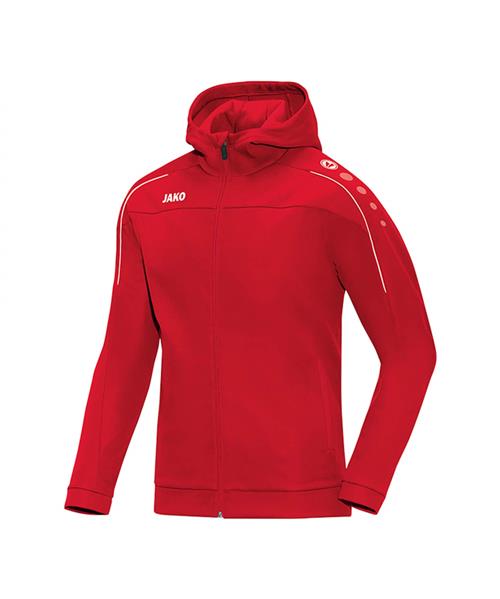 JAKO Sportsjakke  mørkerød / hvid