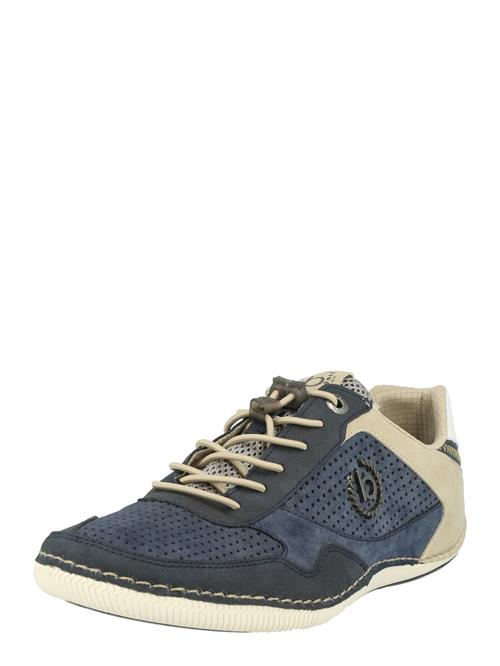 bugatti Sneaker low  beige / marin / mørkeblå