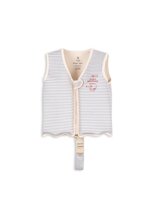 Konges Sløjd Ellis Svømmevest Stripe Bluie  Stripe Bluie 2-3 Y  Blå  2-3 år  Drenge