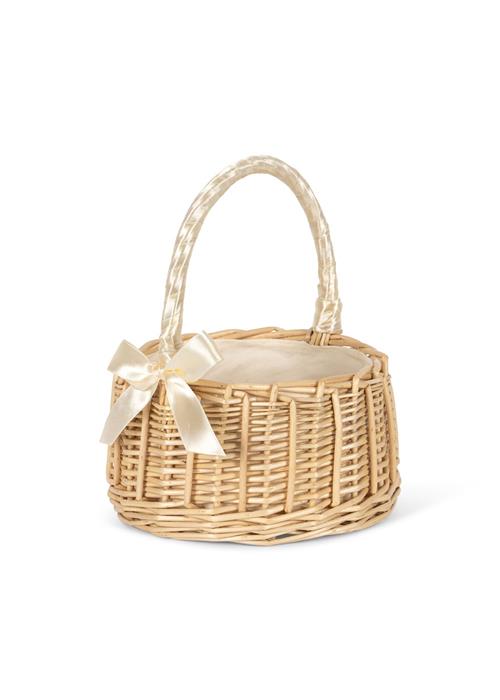 Konges Sløjd Celebration Flettet Stråkurv Eggnog  Eggnog One Size  Beige  One Size 3+ Years Piger